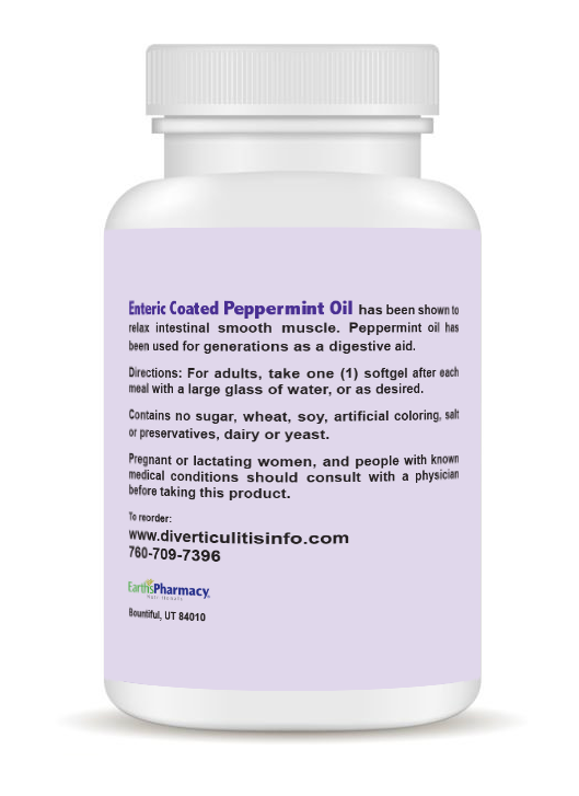 Enteric coated Peppermint Oil